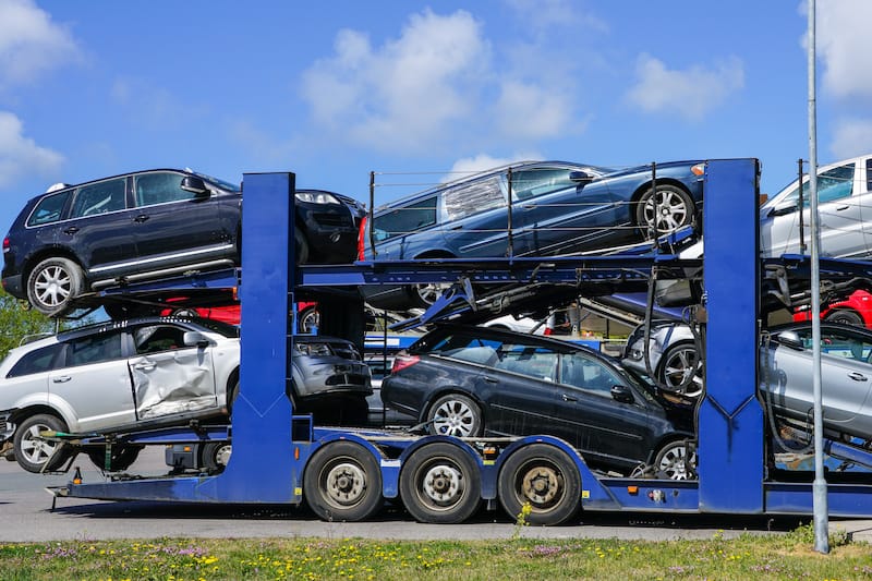 Auto Shipping Dashboards Show Document Uploads